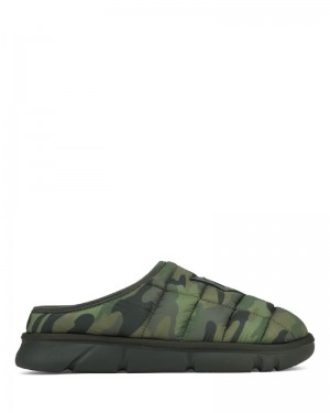 Camo Naked Wolfe Montana Men's Slippers | DUBLIN 0916537QV