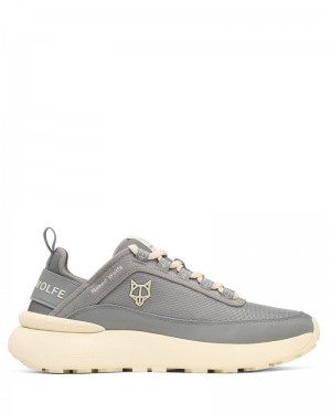 Grey Naked Wolfe Drip Nylon Men's Sneakers | IRELAND 2380149WN