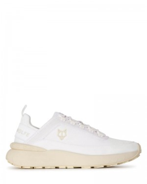 White Naked Wolfe Drip Nylon Men's Sneakers | DUBLIN 7816923SZ