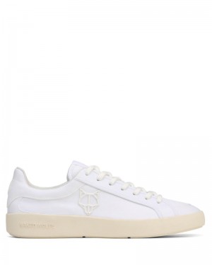 White Naked Wolfe Portofino Nylon Men's Sneakers | IRELAND 6310452NM