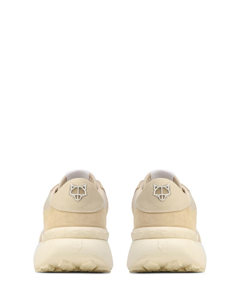 Beige Naked Wolfe Drought Men's Sneakers | IRELAND 0391568VN