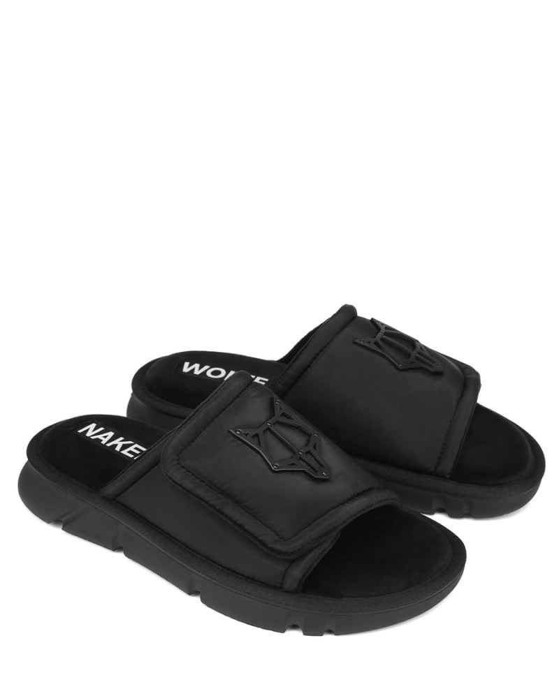 Black Naked Wolfe Alaska Men's Slides | DUBLIN 5621908QC