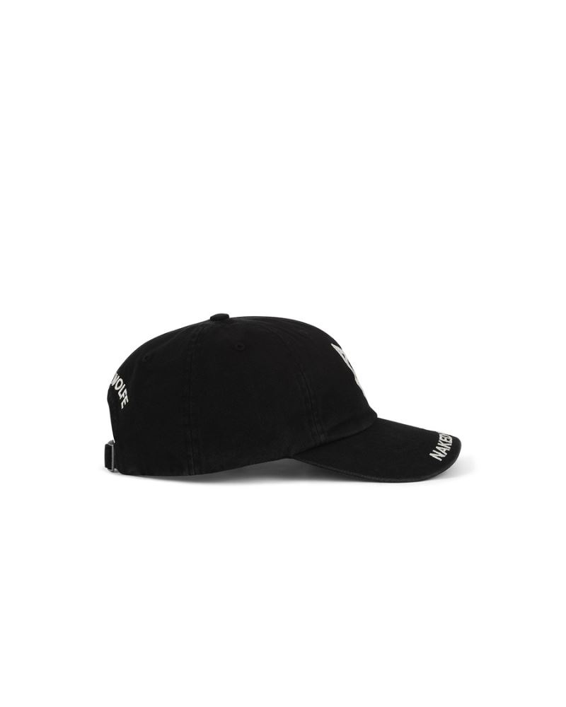 Black Naked Wolfe Baseball Pure Men's Caps | IRELAND 6017329FL