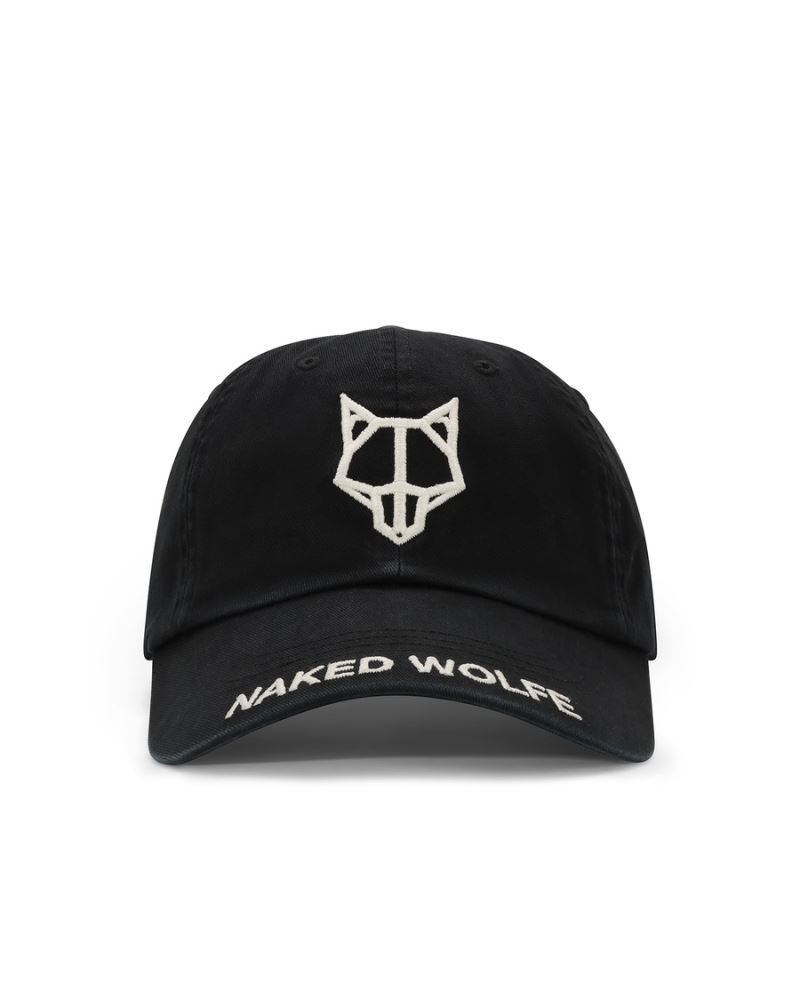 Black Naked Wolfe Baseball Pure Men\'s Caps | IRELAND 6017329FL