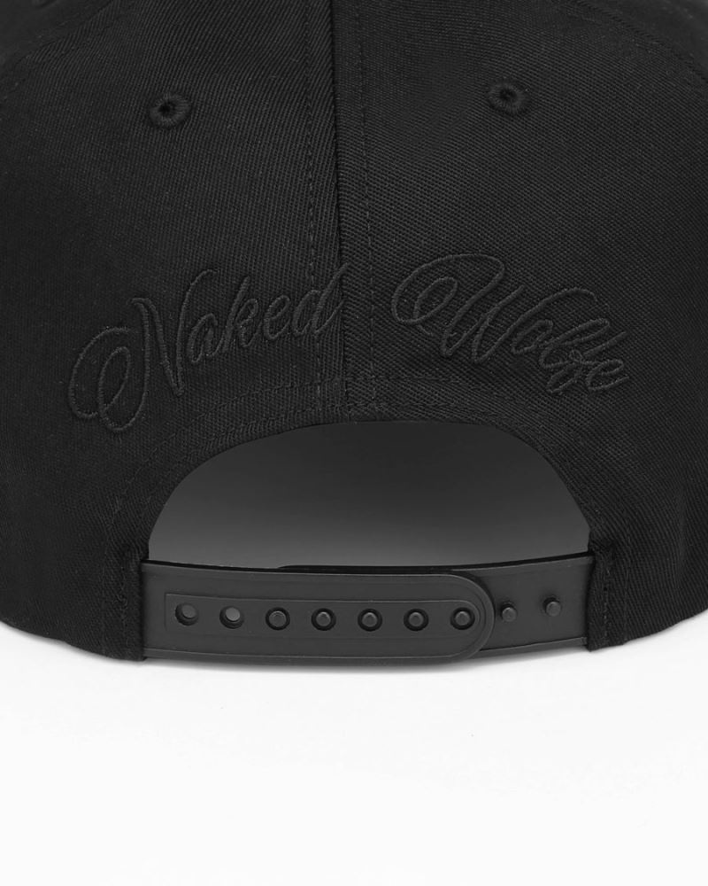 Black Naked Wolfe Constructed Wolfe Men's Caps | IRELAND 9624035SV