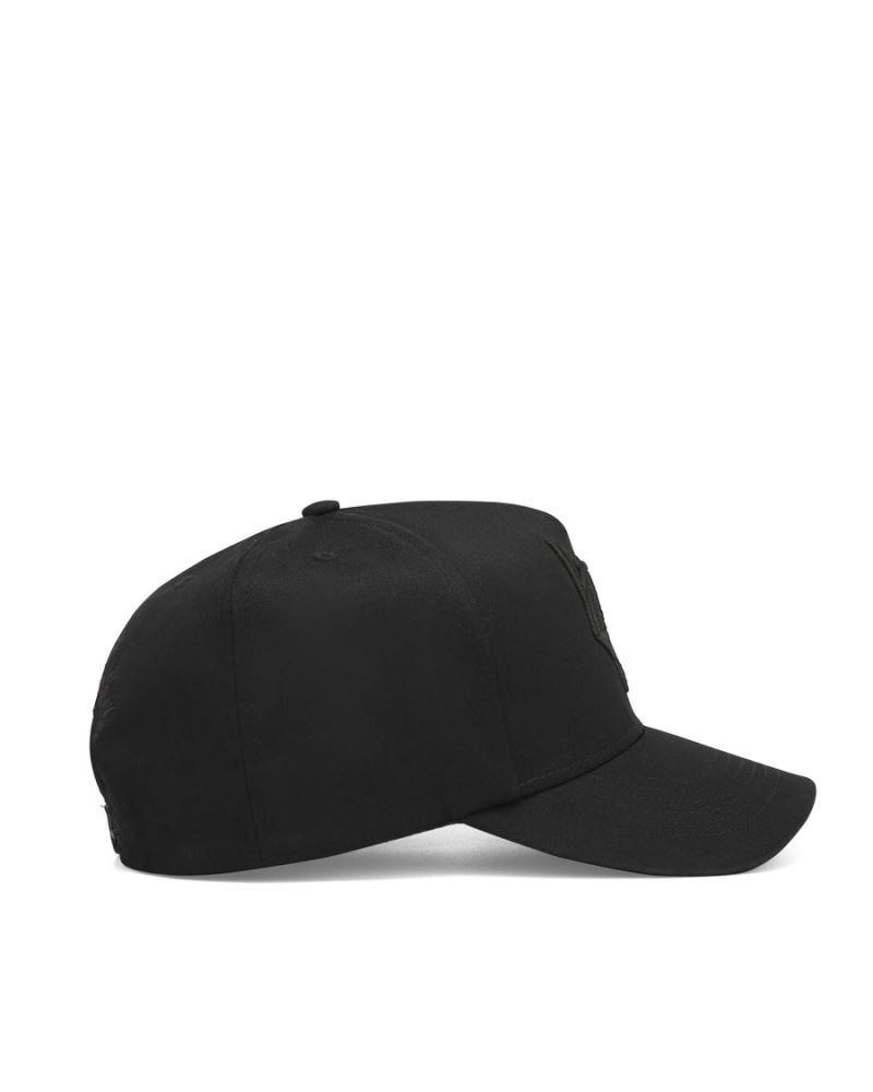 Black Naked Wolfe Constructed Wolfe Men's Caps | IRELAND 9624035SV