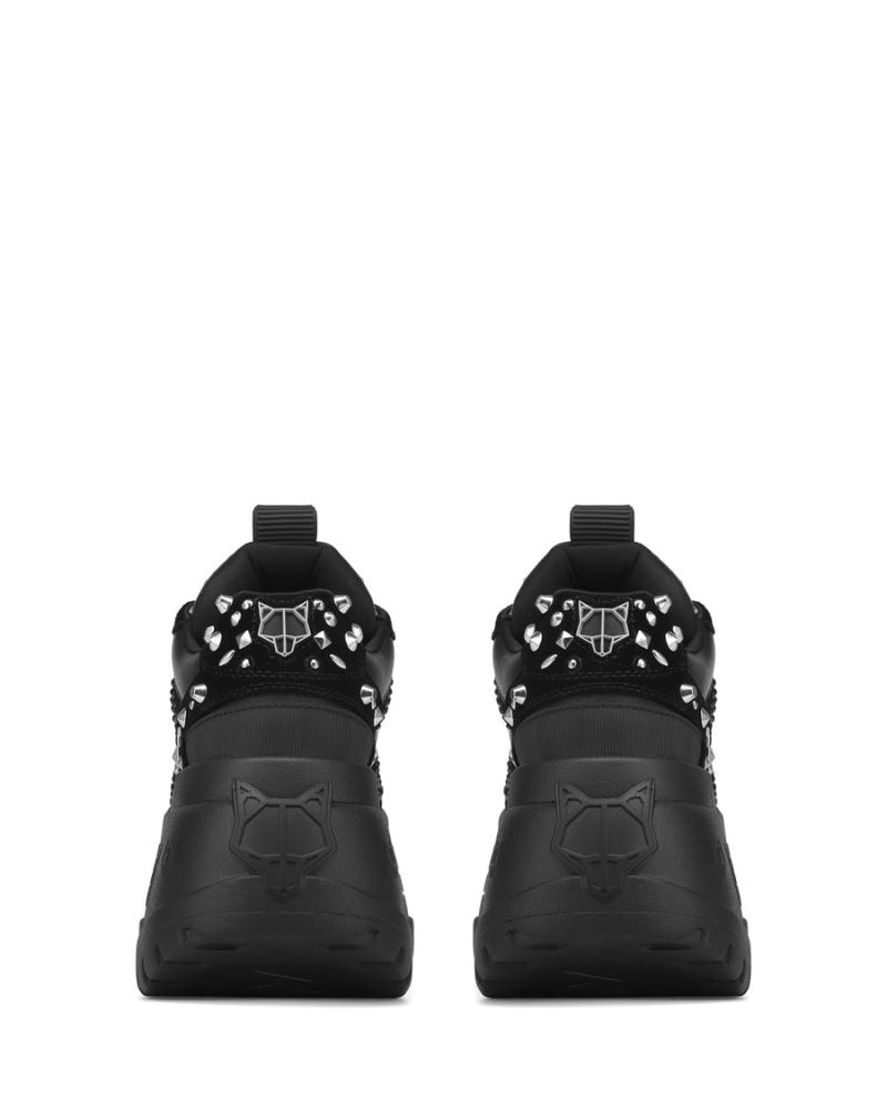 Black Naked Wolfe Fantasy Diamonds Women's Sneakers | IRELAND 8715094OL