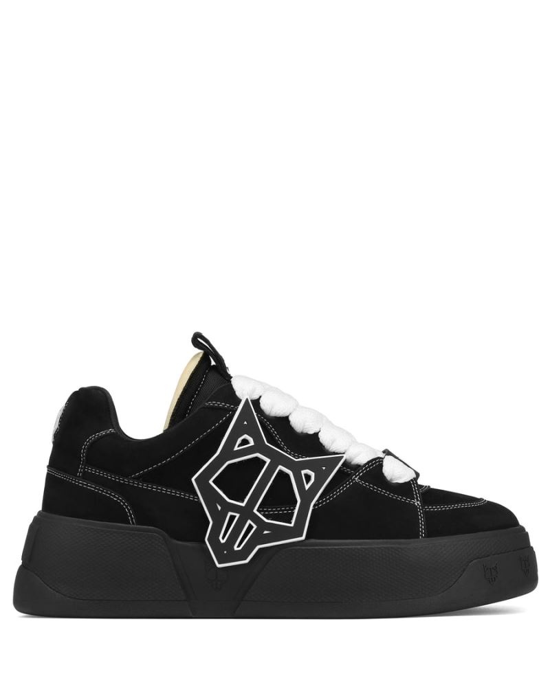 Black Naked Wolfe Kosa Midnight Men's Sneakers | DUBLIN 1253746QI