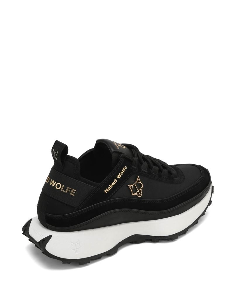 Black Naked Wolfe Petal Nylon Women's Sneakers | IRELAND 5812793OA