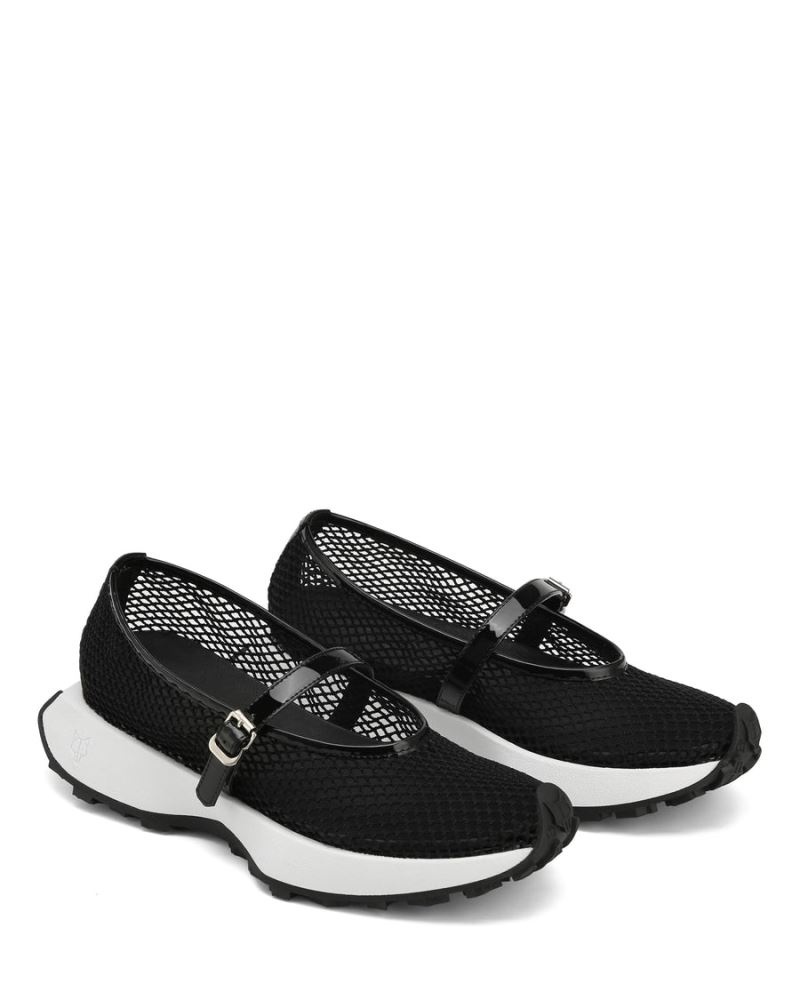 Black Naked Wolfe Protected Mesh Women's Loafers | IRELAND 7382546AV