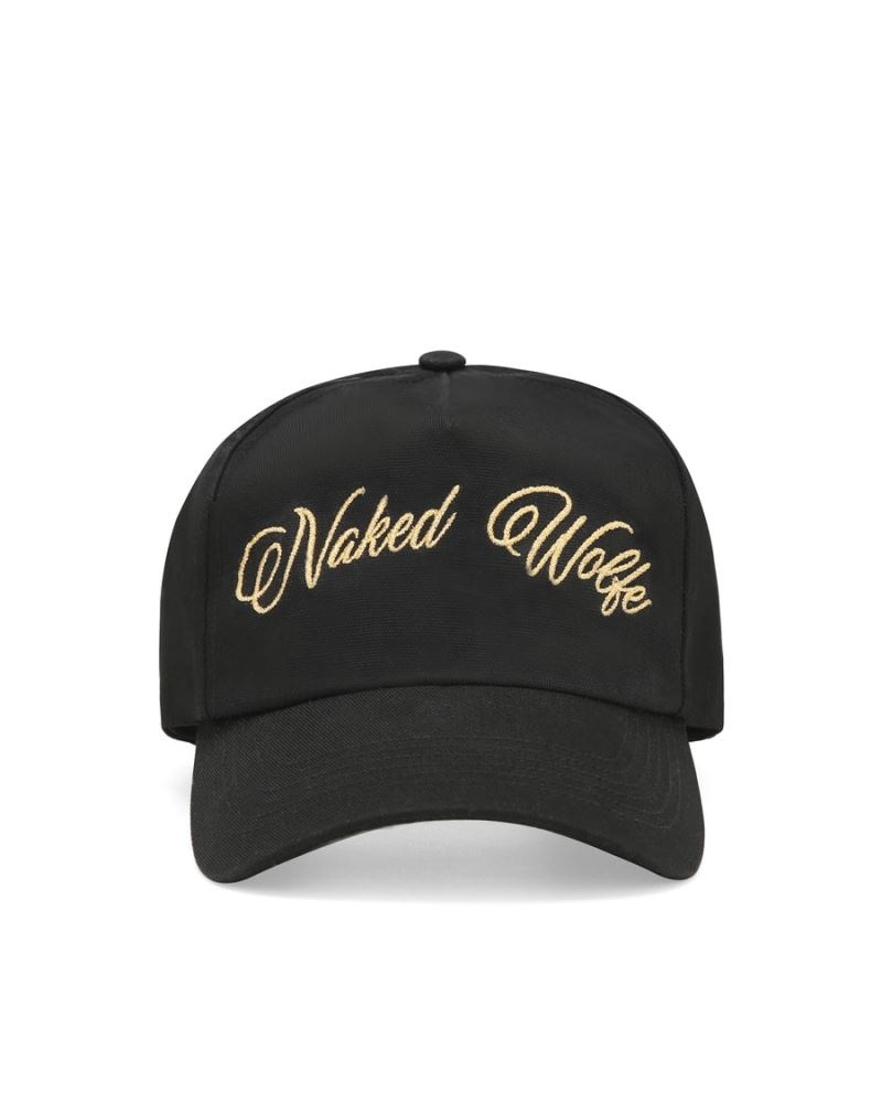 Black Naked Wolfe Signature Unconstructed Women\'s Caps | DUBLIN 8740361KW