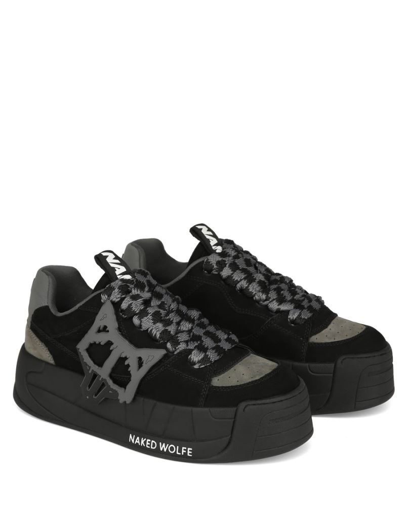 Black Naked Wolfe Slade Men's Sneakers | DUBLIN 8912074IX