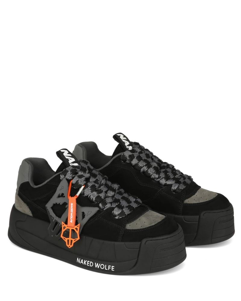 Black Naked Wolfe Slade Men's Sneakers | DUBLIN 8912074IX