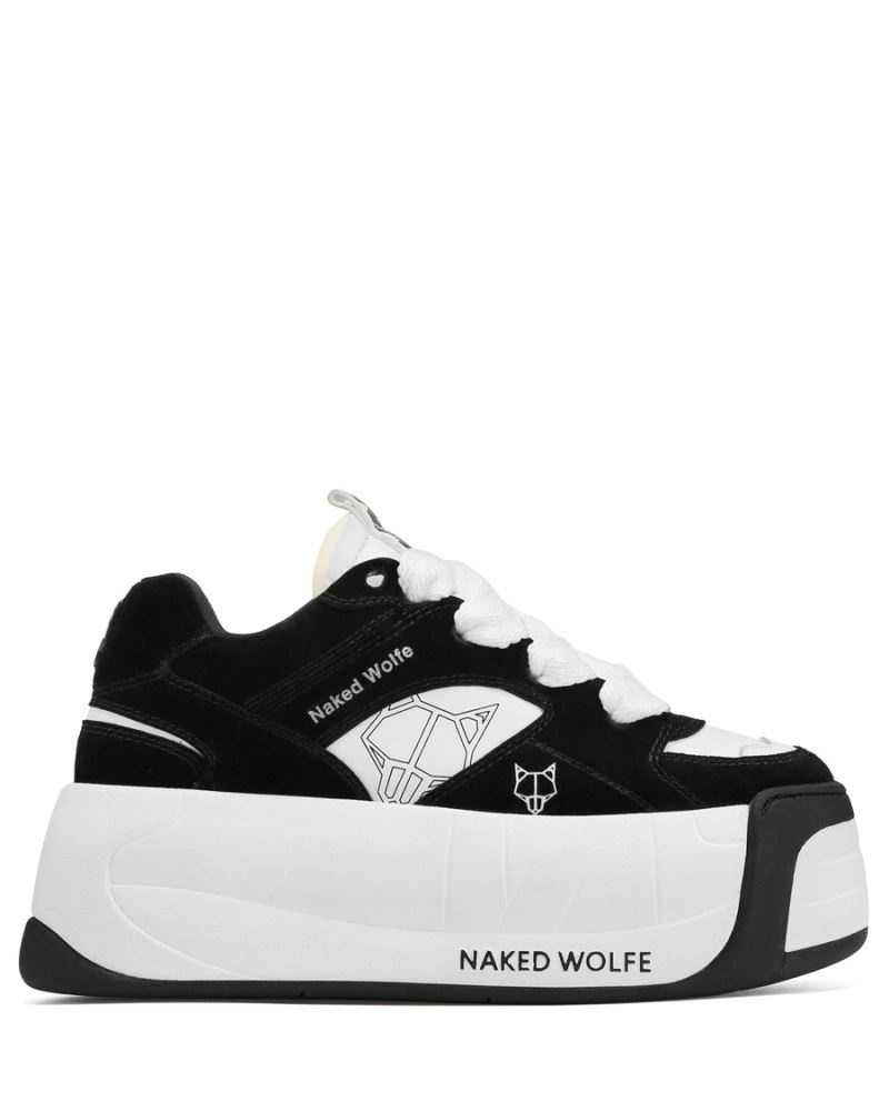 Black Naked Wolfe Snatch Women\'s Sneakers | IRELAND 7980514SX