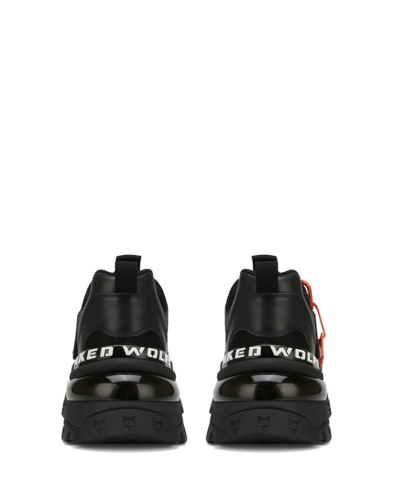 Black Naked Wolfe Spring Men's Sneakers | IRELAND 7124806BR