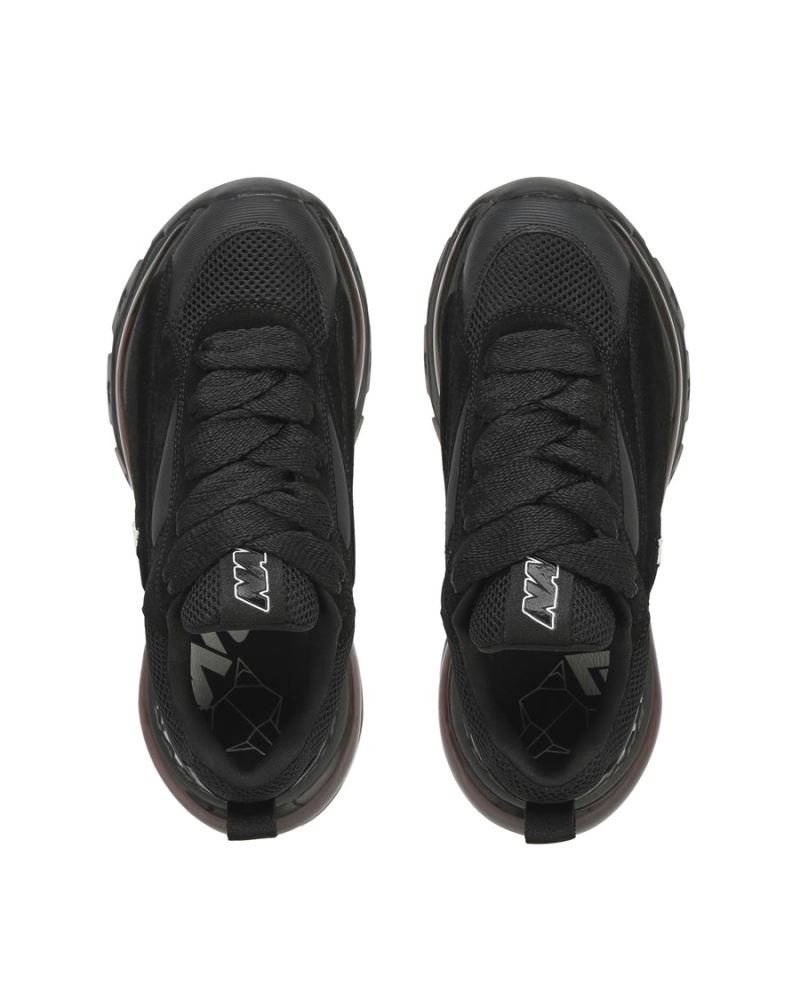 Black Naked Wolfe Strike Double Women's Sneakers | IRELAND 3470562PV