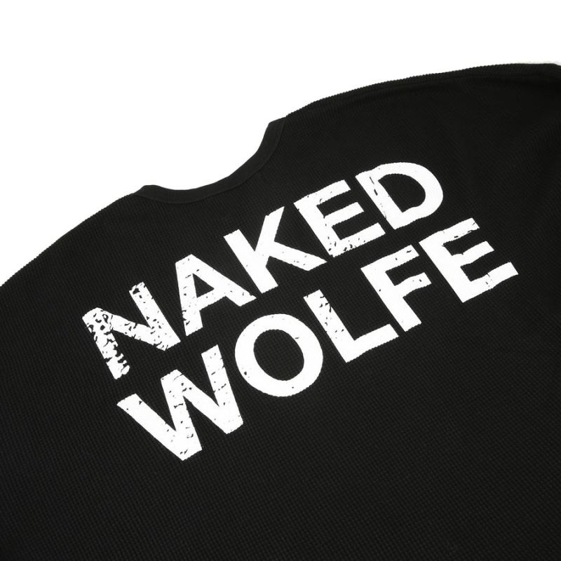 Black Naked Wolfe Thermal Men's Sweatshirts | IRELAND 8170934UY