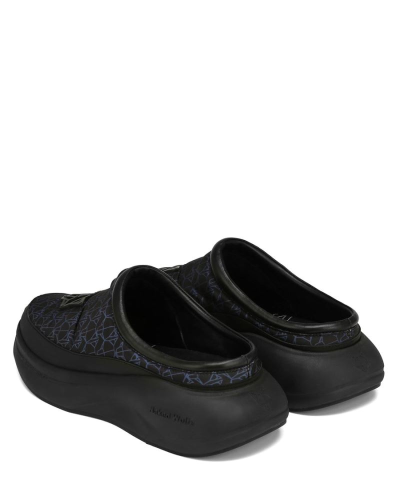 Black Naked Wolfe Tide Triple Men's Slippers | DUBLIN 7206815TE