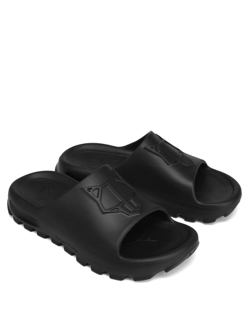 Black Naked Wolfe Tommy Men's Slides | DUBLIN 9673805PD