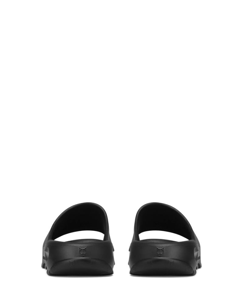 Black Naked Wolfe Tommy Men's Slides | DUBLIN 9673805PD