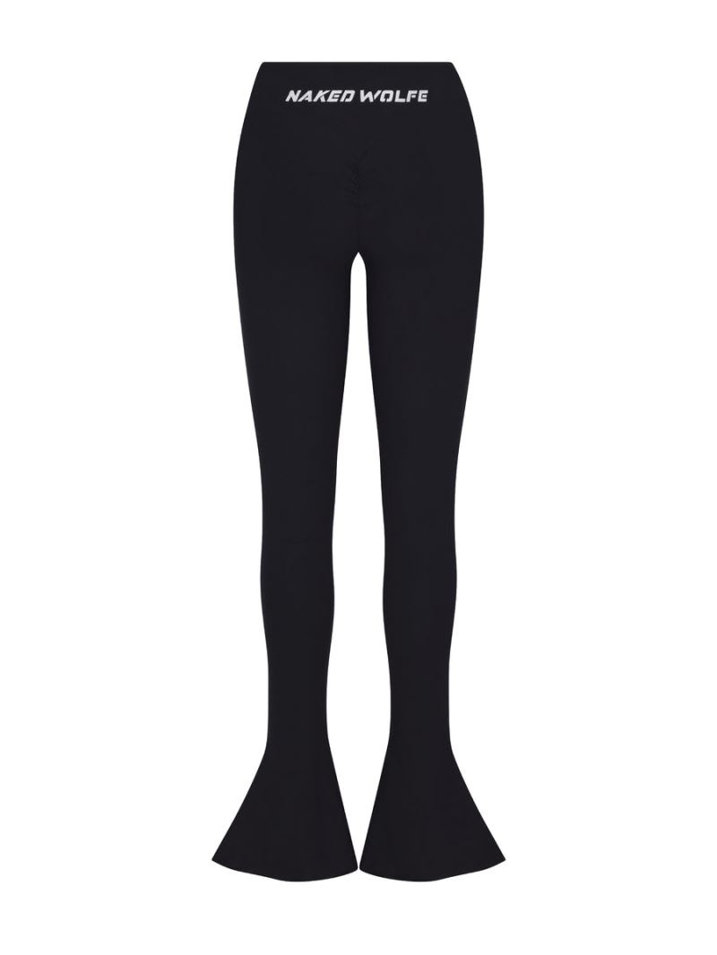 Black Naked Wolfe Ultra Flared Women's Leggings | IRELAND 2543689PB