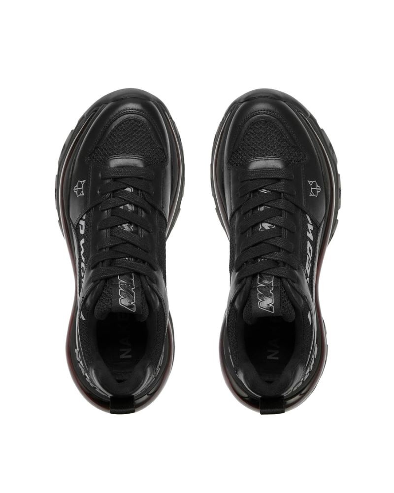 Black Naked Wolfe Wind Women's Sneakers | IRELAND 0819574KA