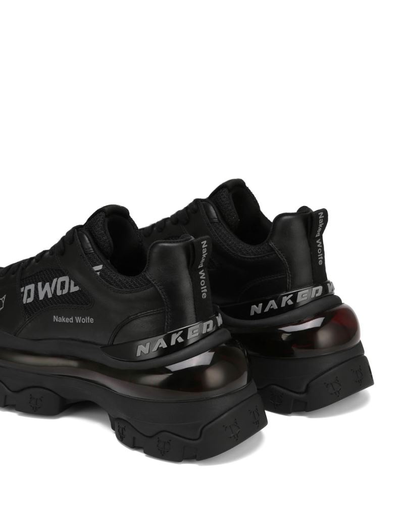 Black Naked Wolfe Wind Women's Sneakers | IRELAND 0819574KA