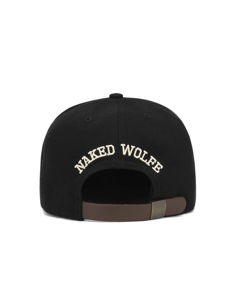 Black Naked Wolfe Wool Wolfe Men's Caps | DUBLIN 9127065CL