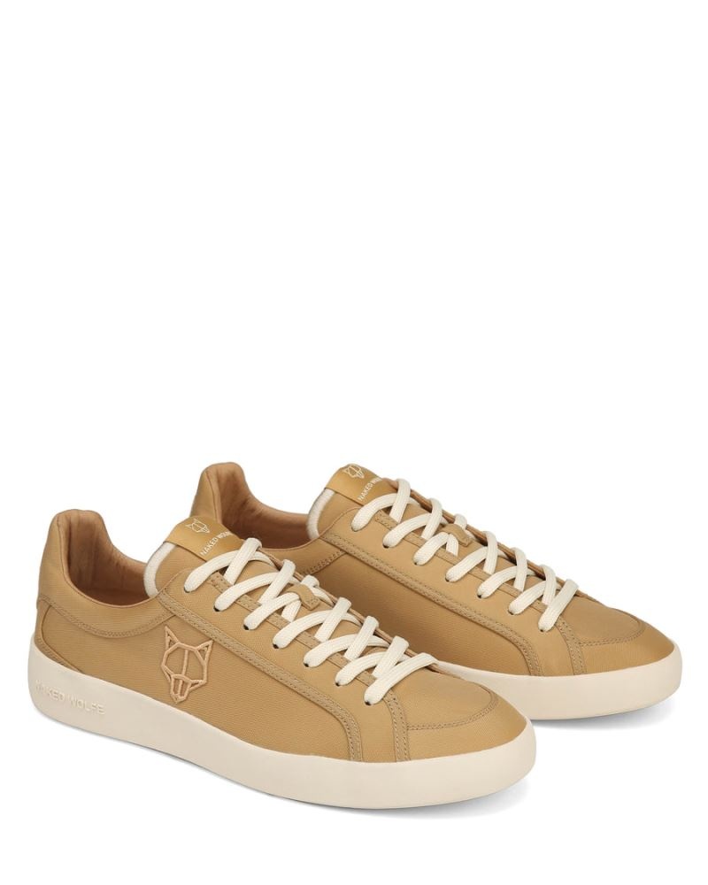 Brown Naked Wolfe Portofino Natural Nylon Men's Sneakers | IRELAND 9452037TJ