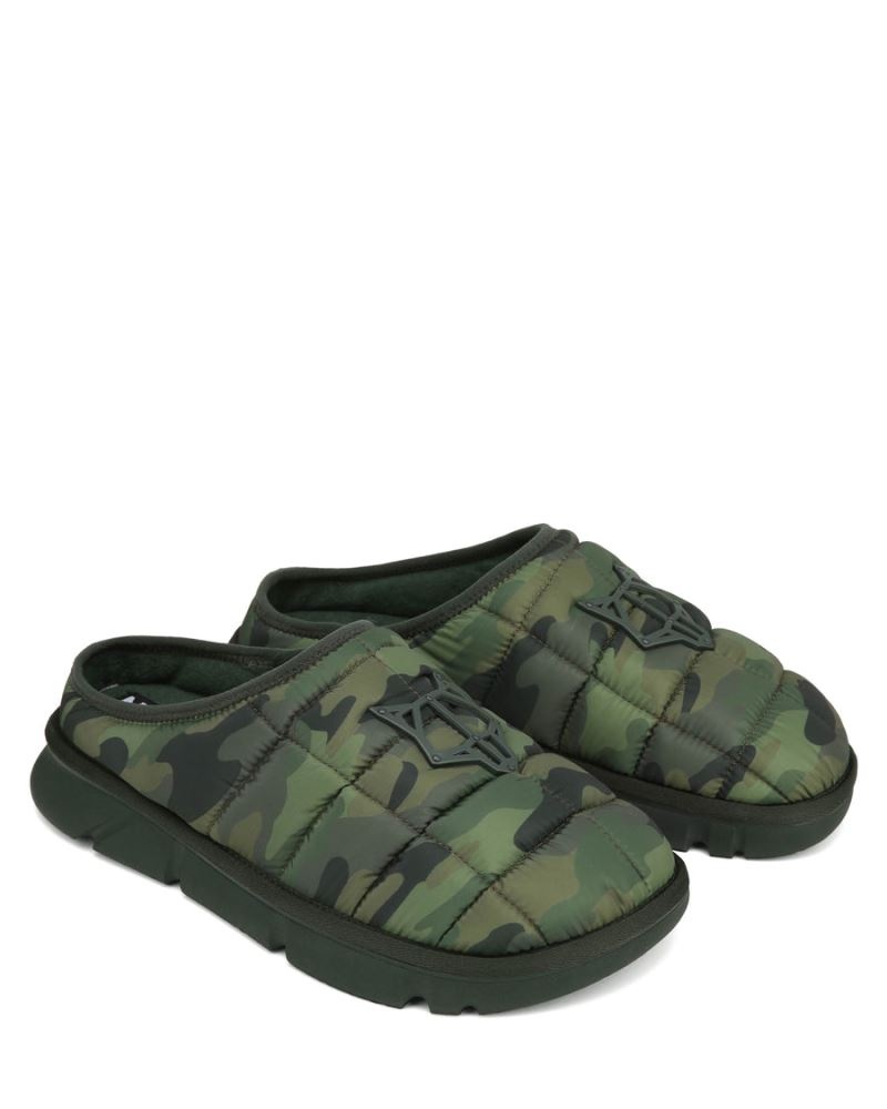 Camo Naked Wolfe Montana Men's Slippers | DUBLIN 0916537QV