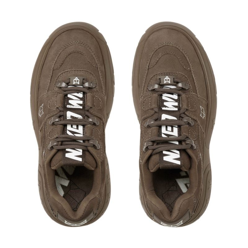 Chocolate Naked Wolfe Sinner Women's Sneakers | IRELAND 0942513NR