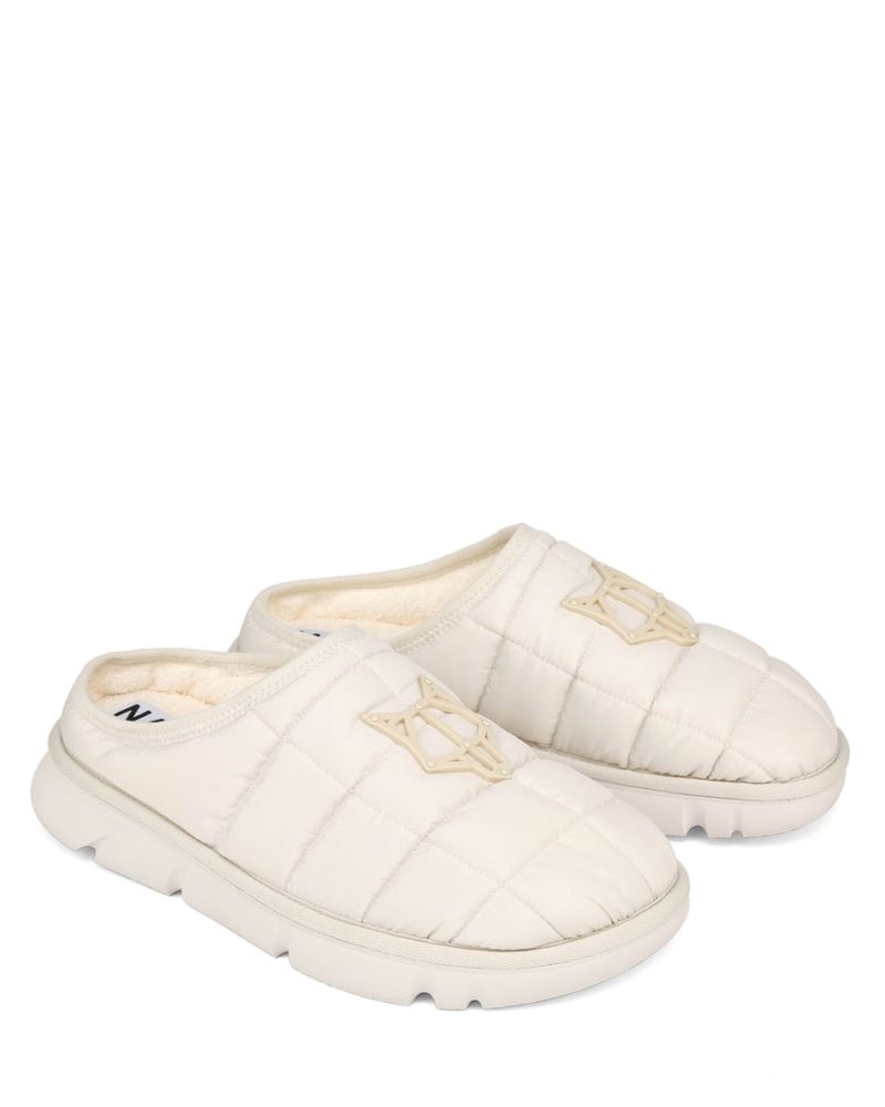 Cream Naked Wolfe Montana Men's Slippers | IRELAND 3581794FA