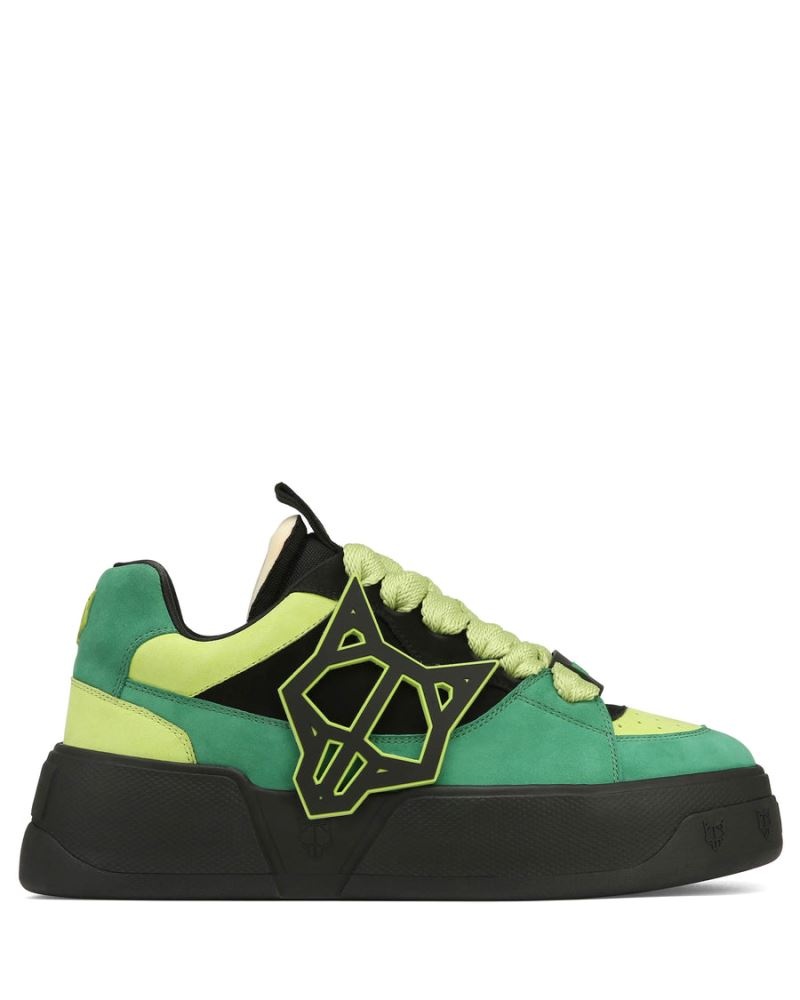 Green Naked Wolfe Kosa Men's Sneakers | IRELAND 0746395BJ