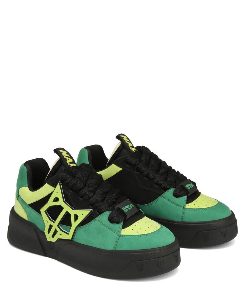 Green Naked Wolfe Kosa Men's Sneakers | IRELAND 0746395BJ