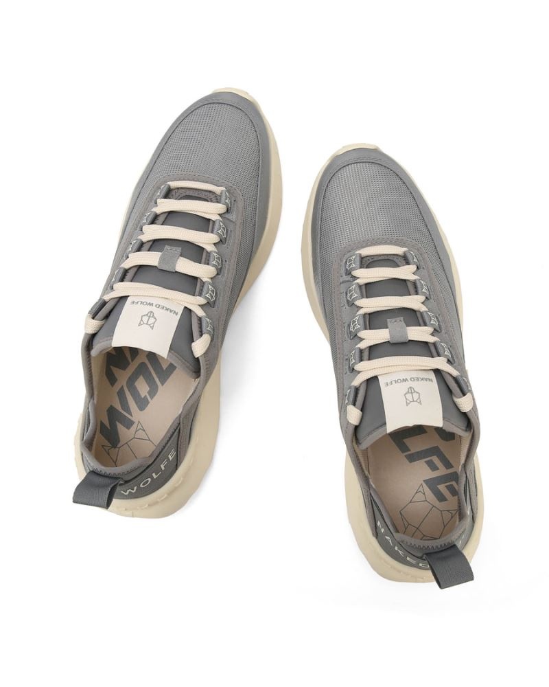 Grey Naked Wolfe Drip Nylon Men's Sneakers | IRELAND 2380149WN