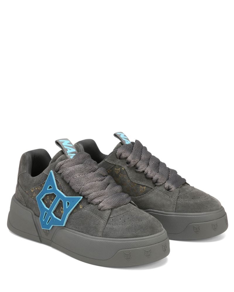 Grey Naked Wolfe Kosa Cool Men's Sneakers | DUBLIN 8469053MT