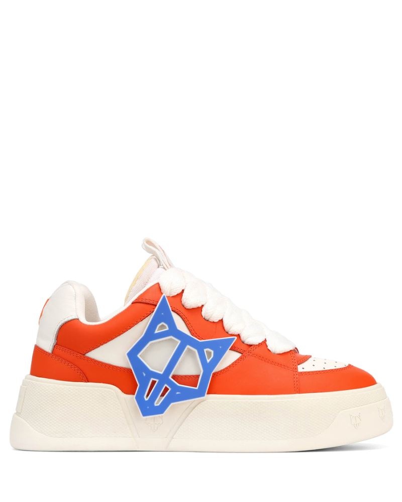 Orange Naked Wolfe Kosa Men's Sneakers | DUBLIN 8193726IX