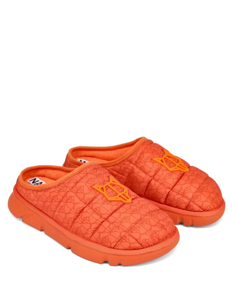 Orange Naked Wolfe Montana Monogram Men's Slippers | IRELAND 2318475GB