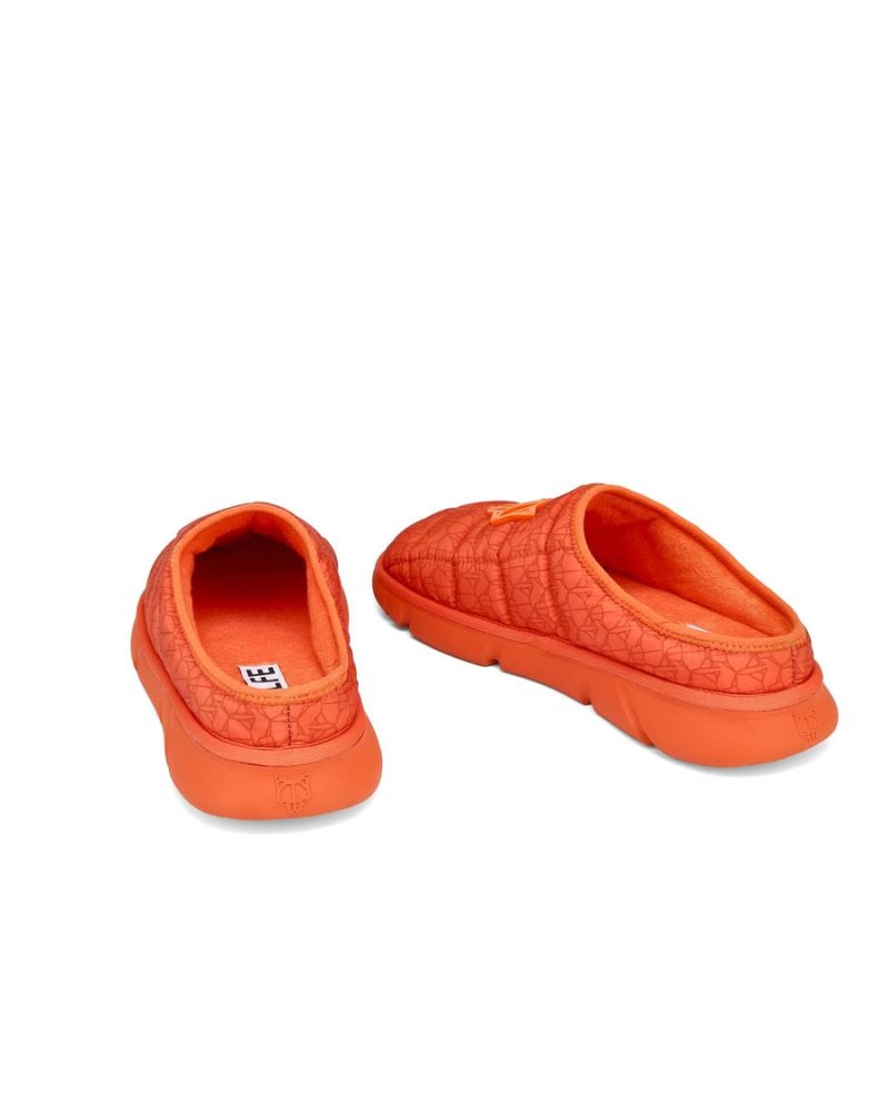 Orange Naked Wolfe Montana Monogram Men's Slippers | IRELAND 2318475GB