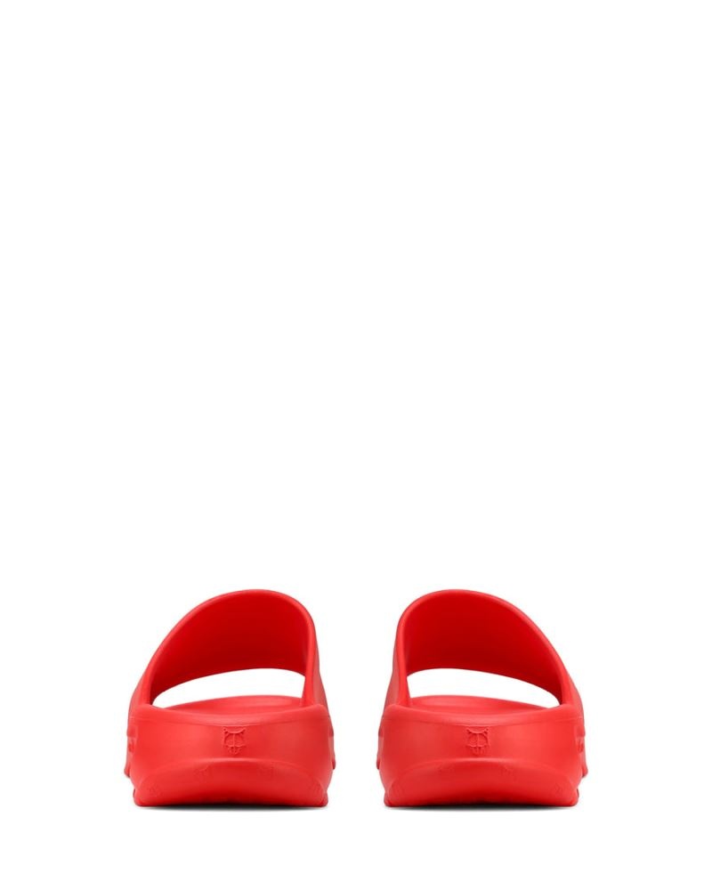 Red Naked Wolfe Tommy Men's Slides | IRELAND 2806397LV