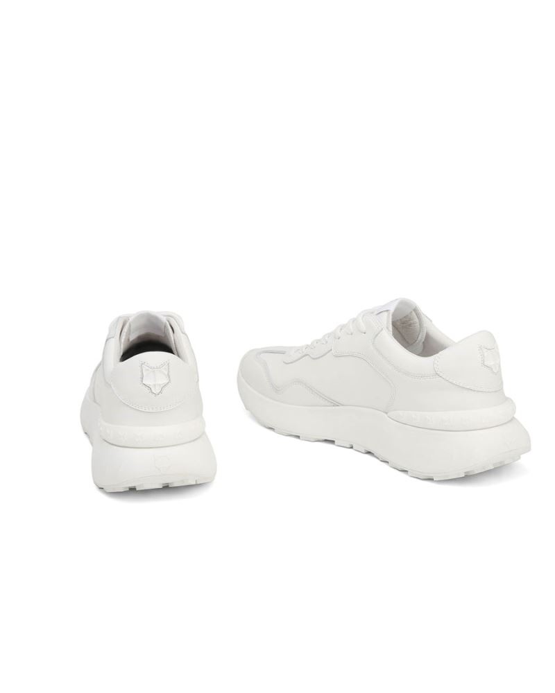 White Naked Wolfe Drought Triple Men's Sneakers | DUBLIN 2980175LU