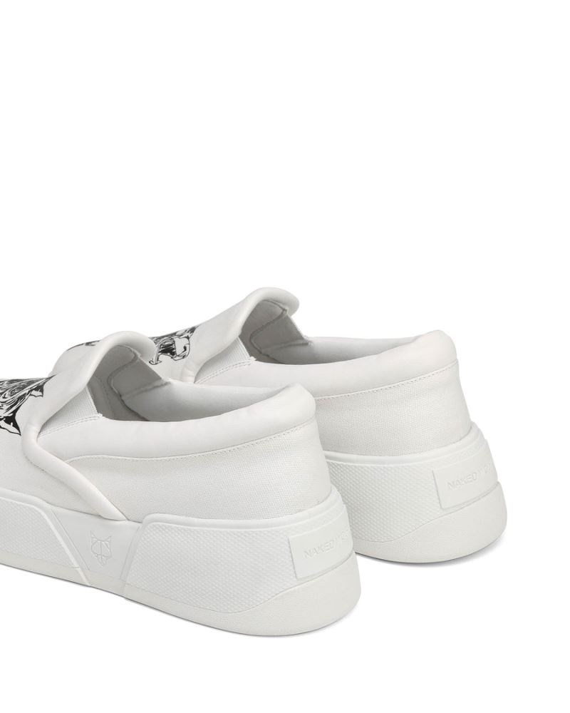 White Naked Wolfe Killer Men's Sneakers | DUBLIN 8524379KJ