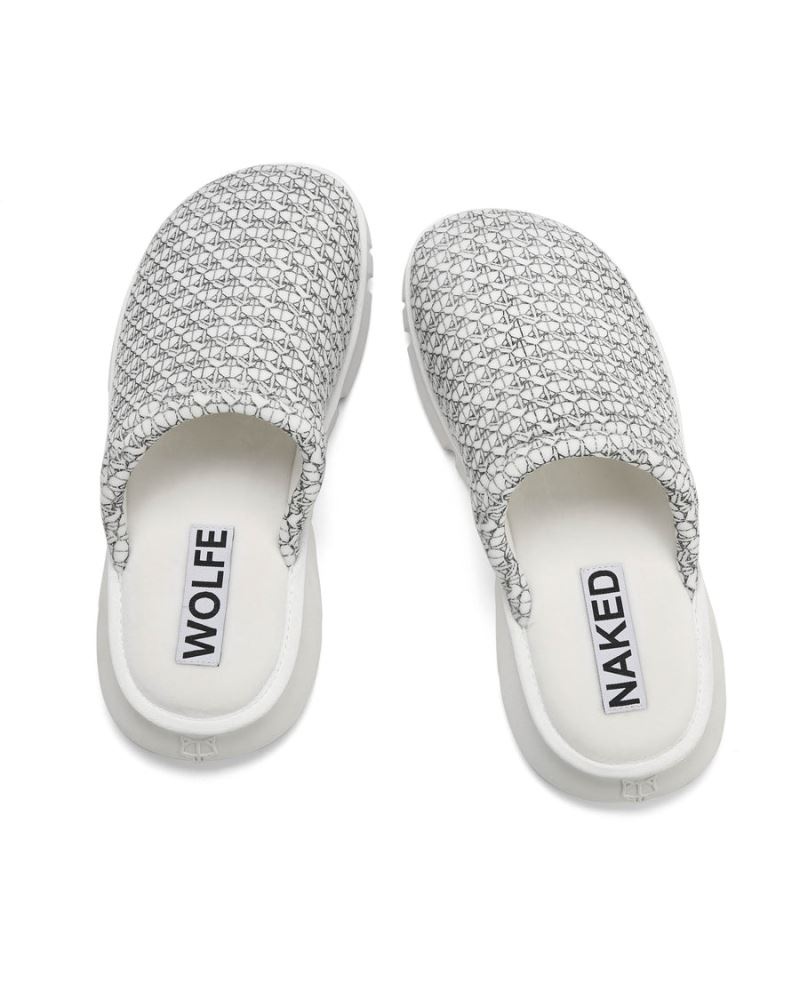 White Naked Wolfe Ohio Men's Slippers | DUBLIN 0329416RL