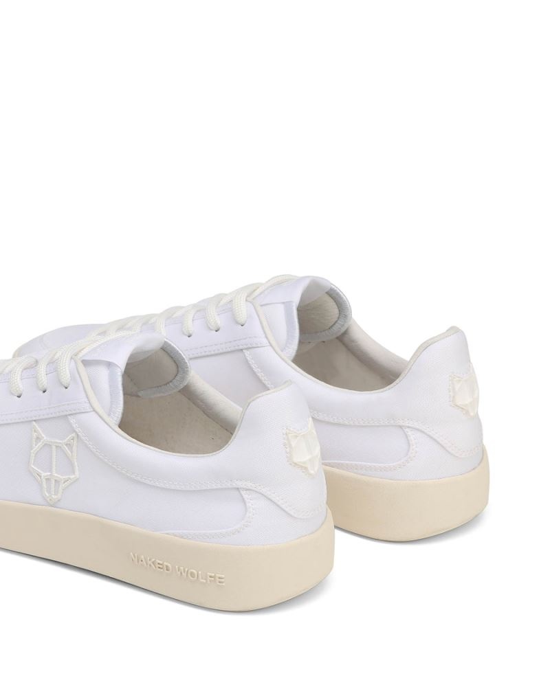 White Naked Wolfe Portofino Nylon Men's Sneakers | IRELAND 6310452NM