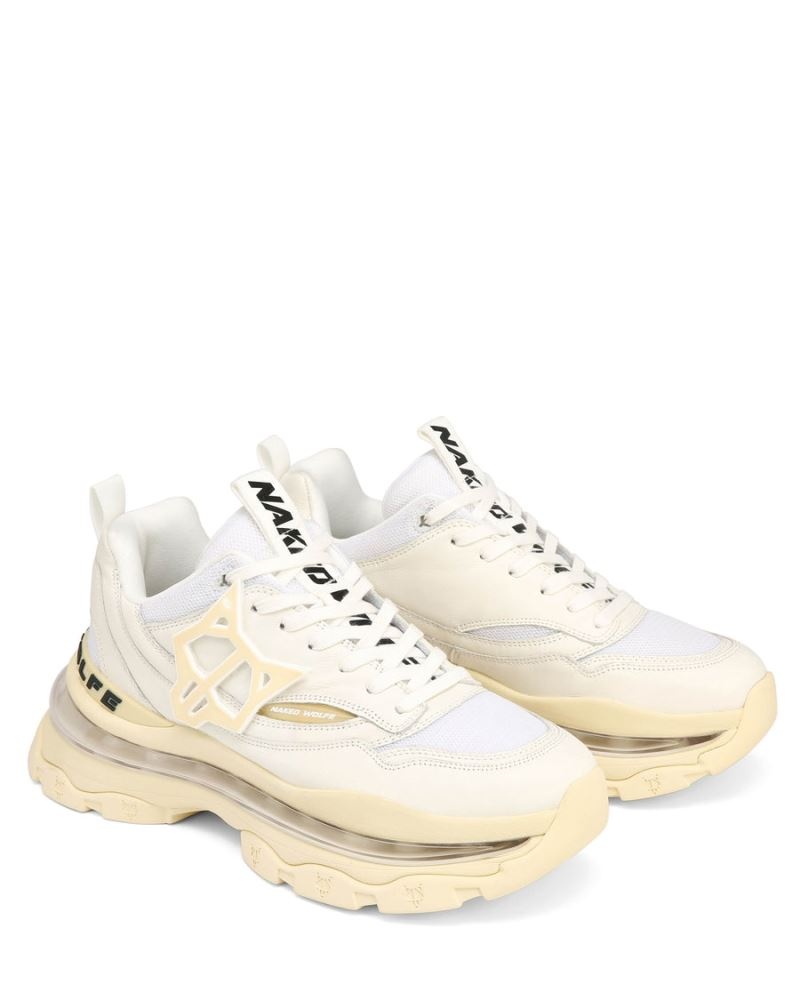 White Naked Wolfe Spring Men's Sneakers | IRELAND 0954731YW