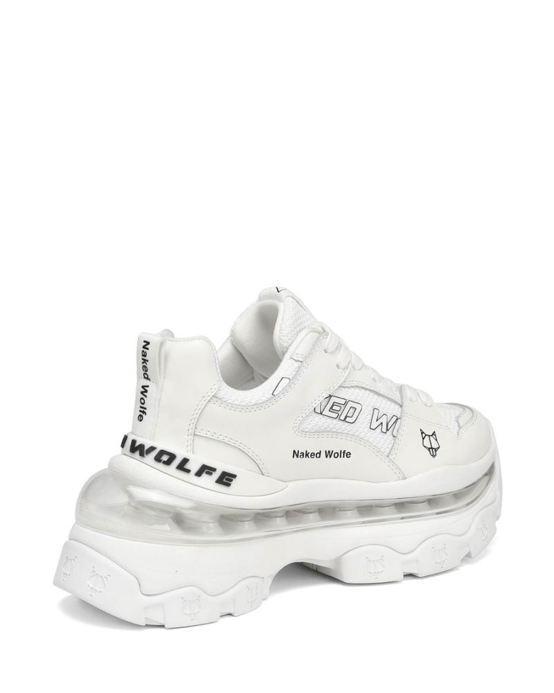 White Naked Wolfe Wind Women's Sneakers | DUBLIN 1869730AB