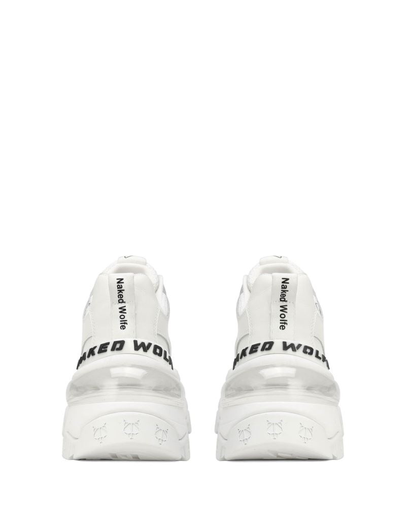 White Naked Wolfe Wind Women's Sneakers | DUBLIN 1869730AB