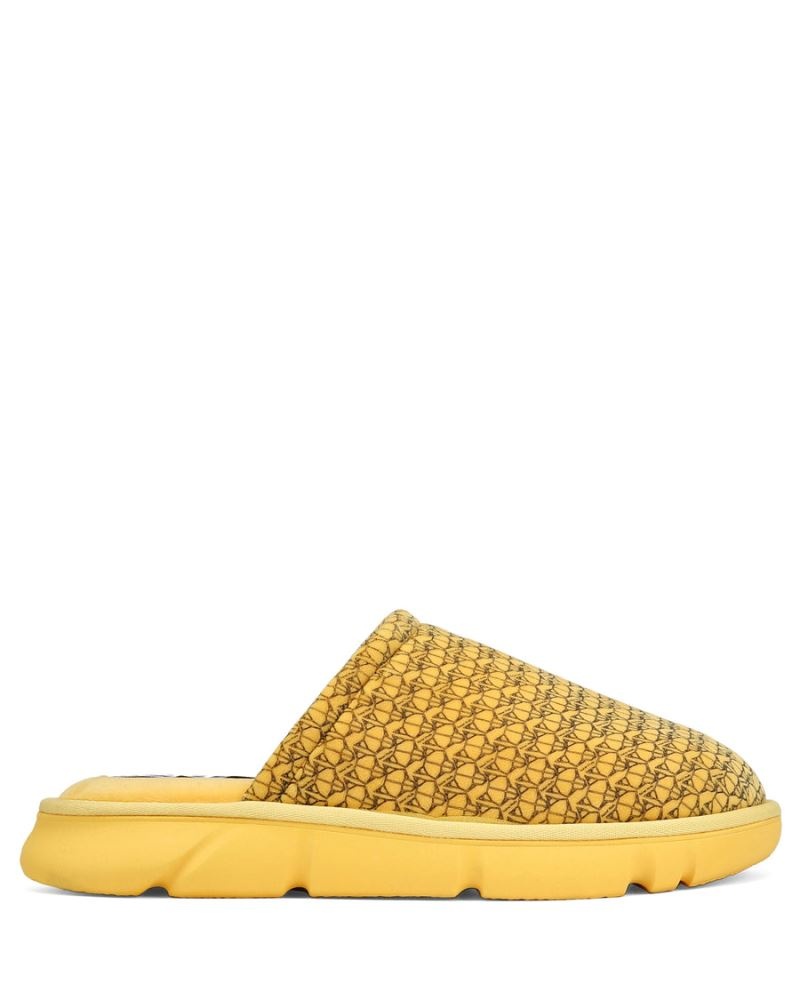 Yellow Naked Wolfe Ohio Men\'s Slippers | IRELAND 0651432JQ