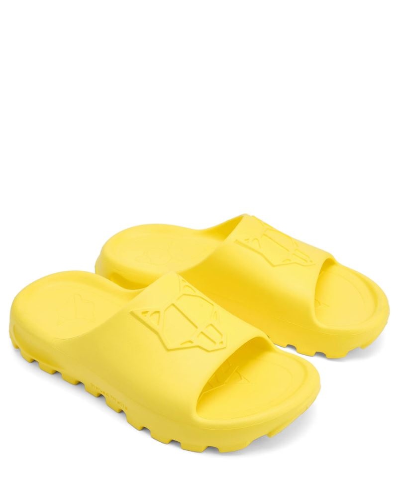 Yellow Naked Wolfe Tommy Men's Slides | DUBLIN 2539468UQ